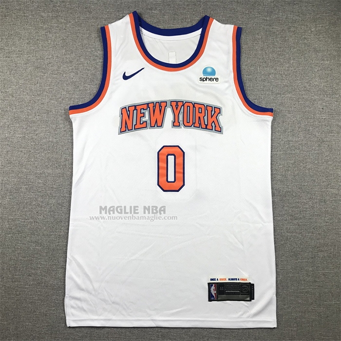 Maglia
 Donte Divincenzo NO 0 New York Knicks Association Bianco
